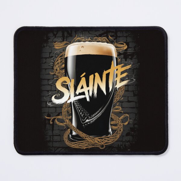 Item preview, Ireland Sláinte Irish Beer Gaeilge Design designed and sold by CELTIC-DESIGNS.