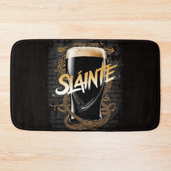Item preview, Ireland Sláinte Irish Beer Gaeilge Design designed and sold by CELTIC-DESIGNS.