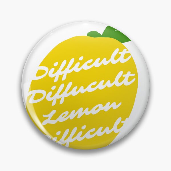 Item preview, Difficult Lemon designed and sold by HeartThistle.