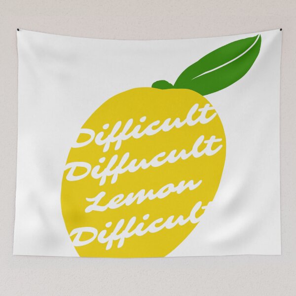 Item preview, Difficult Lemon designed and sold by HeartThistle.