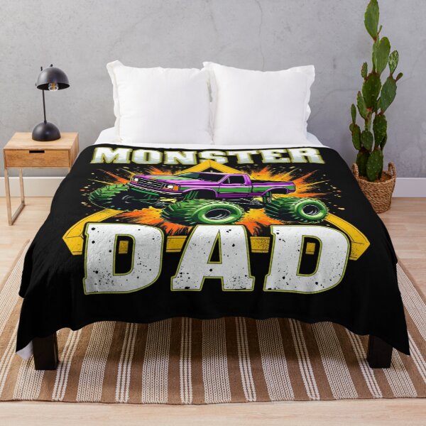 Item preview, Monster Truck Dad Fathers Day Monster Truck Are My Jam designed and sold by clothesy7.