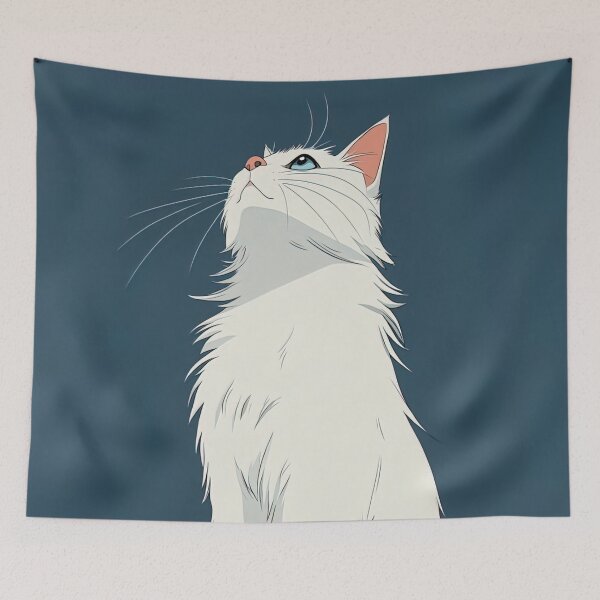 Item preview, Persian cat | Anime style designed and sold by ComicsFactory.