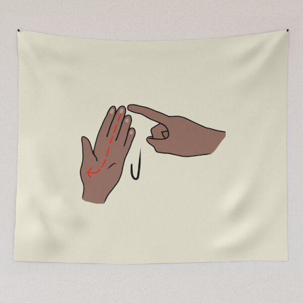 Item preview, BSL letter sign j designed and sold by Artistkhg.