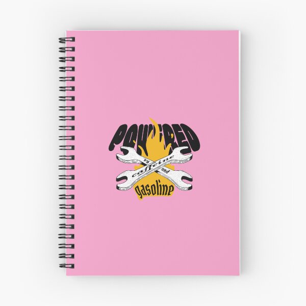 Item preview, Powered by Caffeine and Gasoline designed and sold by Marny Design.