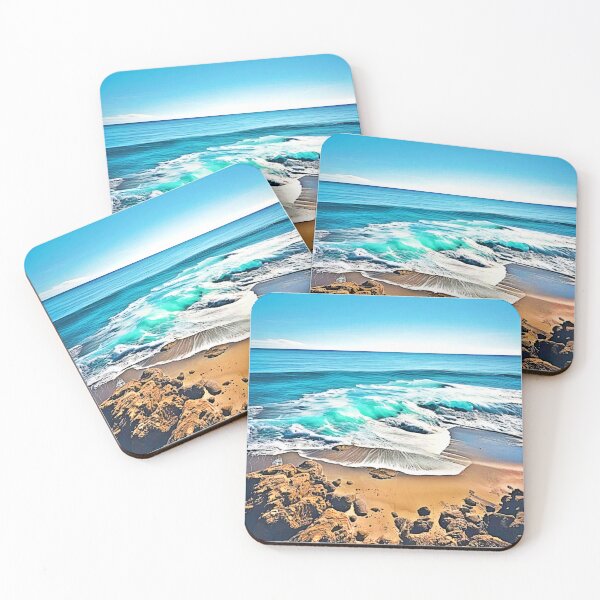 Item preview, Beach Bliss: Ocean View designed and sold by Health And Fitness Posts e-Store.