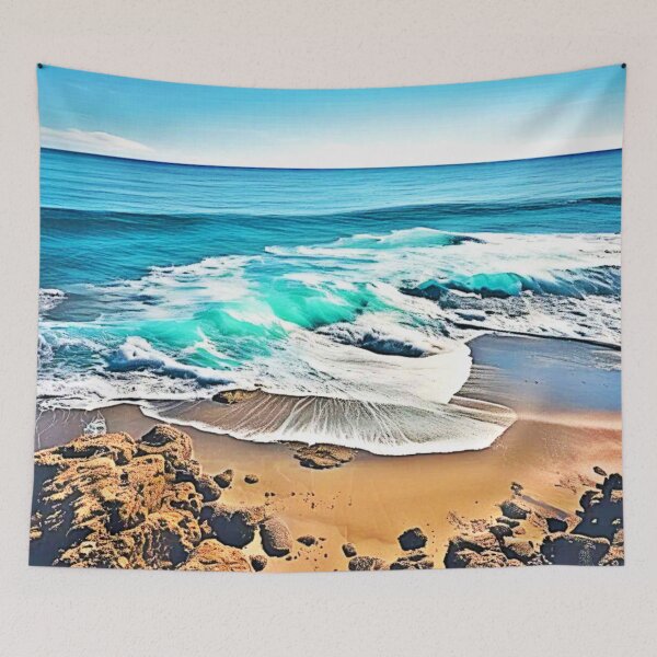 Item preview, Beach Bliss: Ocean View designed and sold by Health And Fitness Posts e-Store.