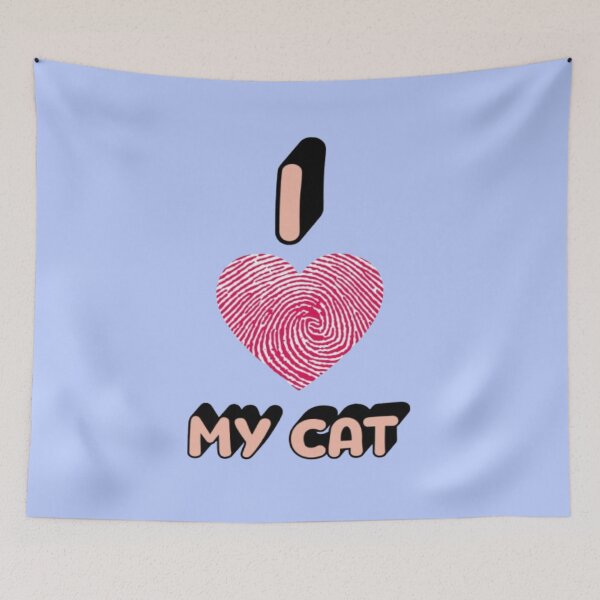 Item preview, I Love My Cat designed and sold by creativerooney.