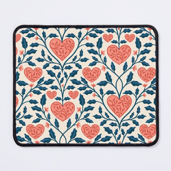 Item preview, Romantic Art Nouveau Heart Floral - Vintage Valentines wedding designed and sold by OzdeBayer.