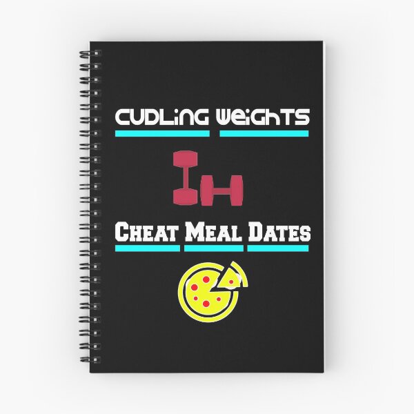 Item preview, Funny Gym T-shirt Cudling Weights And Cheat Meal Dates Tee designed and sold by falcon18.