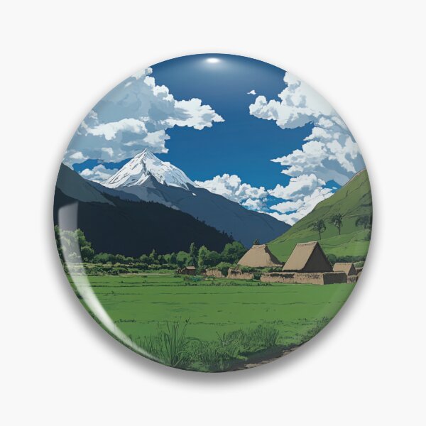 Item preview, Peru landscape | Anime style designed and sold by ComicsFactory.