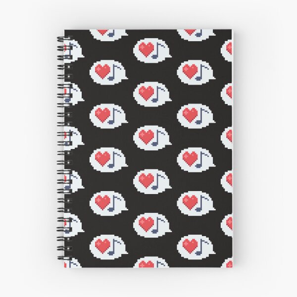 Item preview, Pixel Art Heart and Music Note designed and sold by K1llexx.