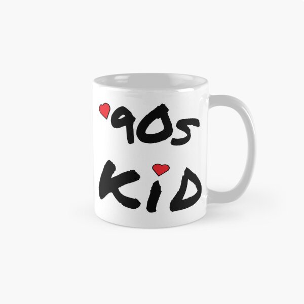 Item preview, 90s Kid Retro Design for Millennials and Generation X. Black Letters.  designed and sold by ArtByLM.