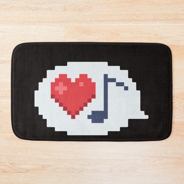Item preview, Pixel Art Heart and Music Note designed and sold by K1llexx.