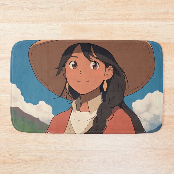 Item preview, Peruvian woman | Anime style designed and sold by ComicsFactory.