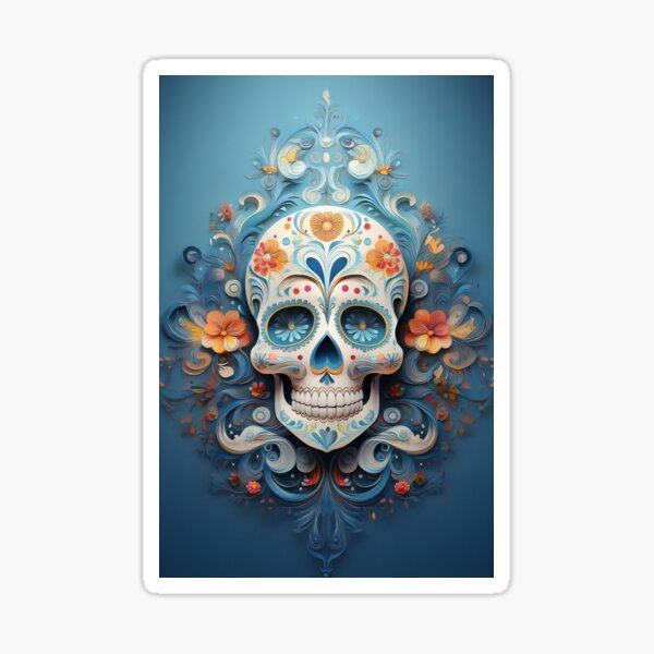 Item preview, Calavera Dia de los muertos CAL41 designed and sold by Mr. Pecus.