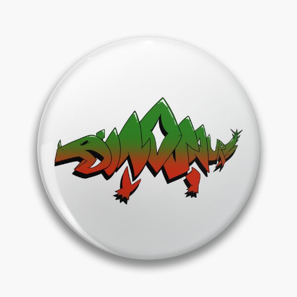 Item preview, DINOSAURS MtG Throwie Graffiti designed and sold by SawbonesArt.