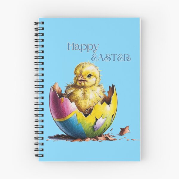 Item preview, Happy Easter Easter chicken Flowers designed and sold by Design_Your_Day.