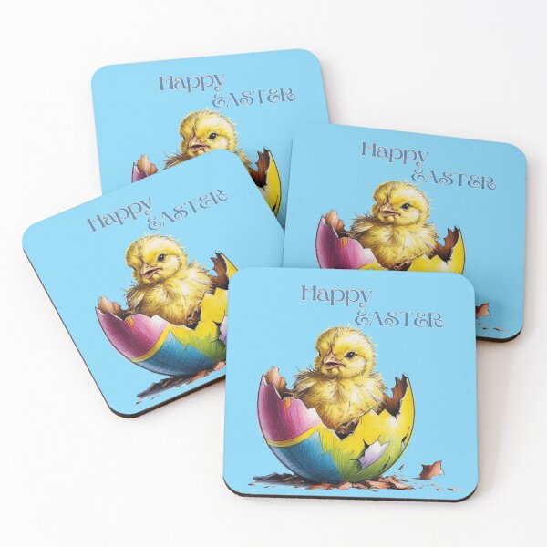 Item preview, Happy Easter Easter chicken Flowers designed and sold by Design_Your_Day.