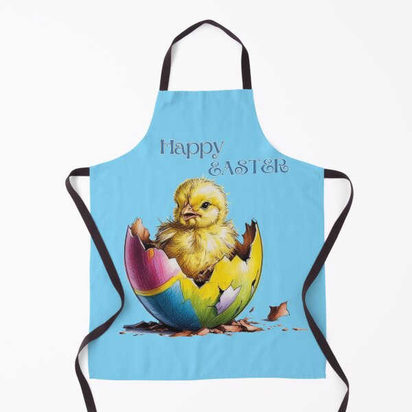 Item preview, Happy Easter Easter chicken Flowers designed and sold by Design_Your_Day.