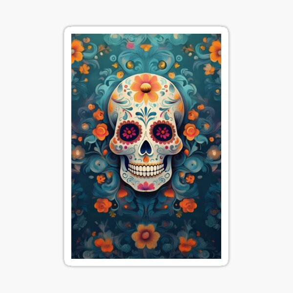Item preview, Calavera Dia de los muertos CAL42 designed and sold by Mr. Pecus.