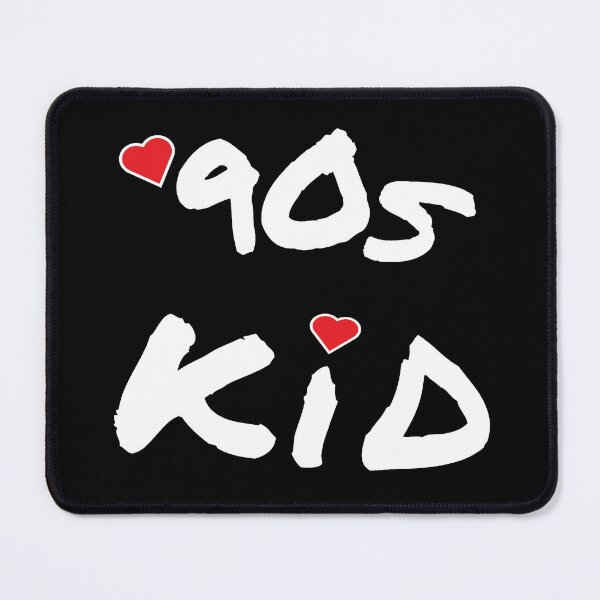 Item preview, 90s Kid Retro Design for Millennials and Generation X. White Letters. designed and sold by ArtByLM.