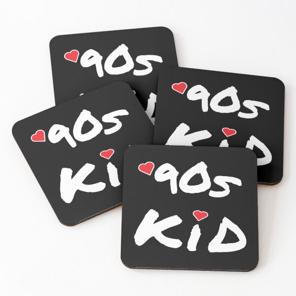 Item preview, 90s Kid Retro Design for Millennials and Generation X. White Letters.  designed and sold by ArtByLM.