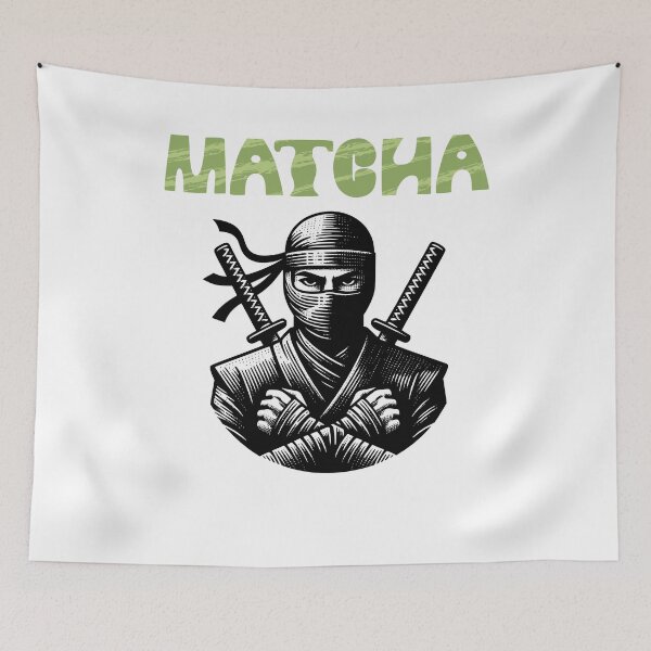 Item preview, Matcha Ninja Design  designed and sold by atomstartup.