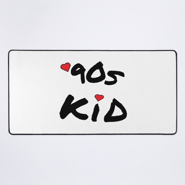 Item preview, 90s Kid Retro Design for Millennials and Generation X. Black Letters. designed and sold by ArtByLM.