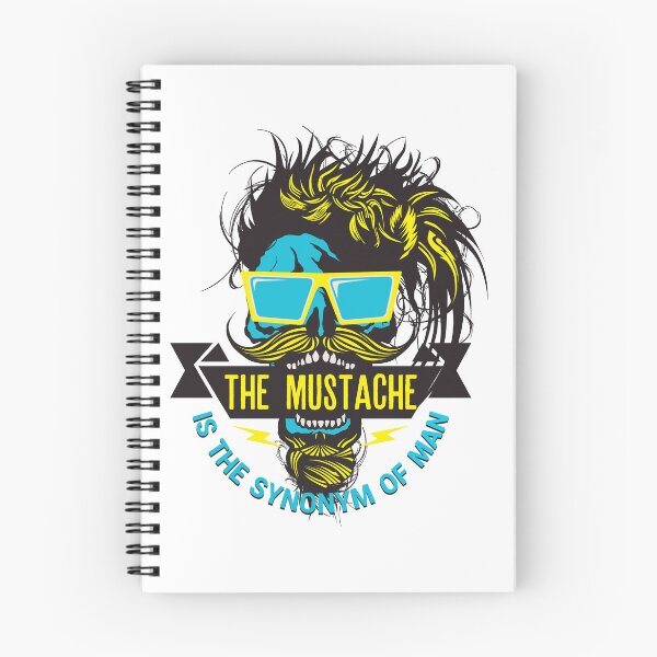 Item preview, skull hipster quote crane skull mustache synonym man beard goatee mustache sunglasses punk designed and sold by Achille3777.