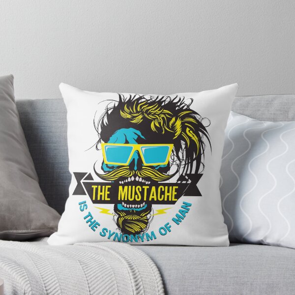 Item preview, skull hipster quote crane skull mustache synonym man beard goatee mustache sunglasses punk designed and sold by Achille3777.