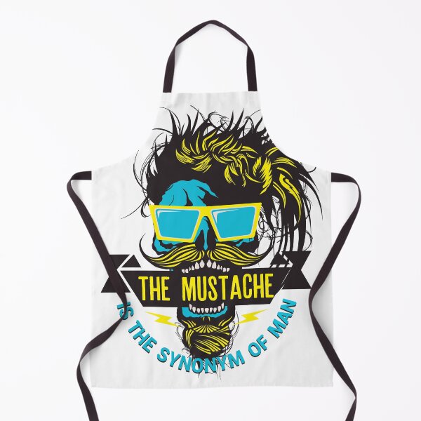 Item preview, skull hipster quote crane skull mustache synonym man beard goatee mustache sunglasses punk designed and sold by Achille3777.