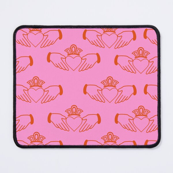 Item preview, The Claddagh - Pink and Red designed and sold by parker-paints.
