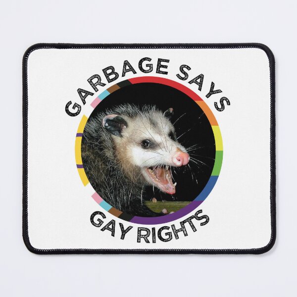 Item preview, Copy of Garbage the Possum says Gay Rights designed and sold by Caliel.