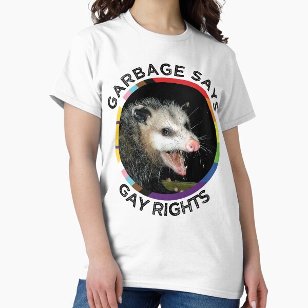 Artikel-Vorschau von Kopie von Garbage the Possum sagt Schwulenrechte, designt und verkauft von Caliel.