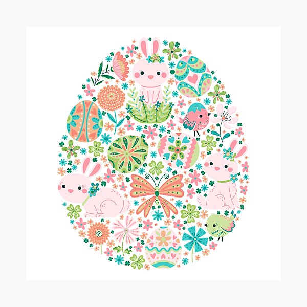Item preview, Easter egg designed and sold by Angela Sbandelli.