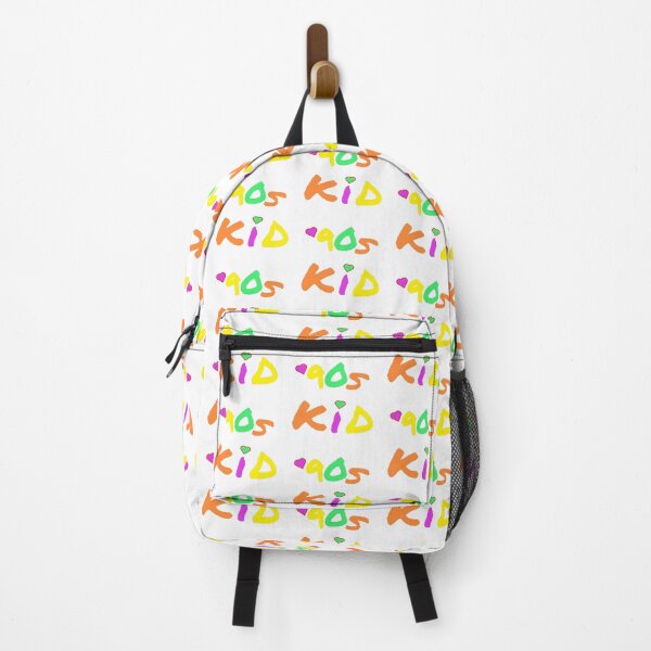 Item preview, 90s Kid Retro Design for Millennials and Generation X. Multicolor Letters. (White Background) designed and sold by ArtByLM.