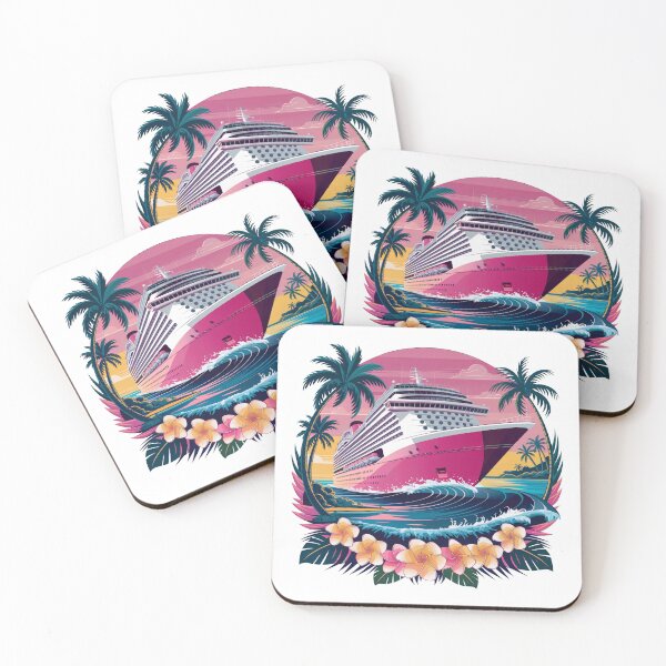 Item preview, pink cruise ship designed and sold by jkrphoto.