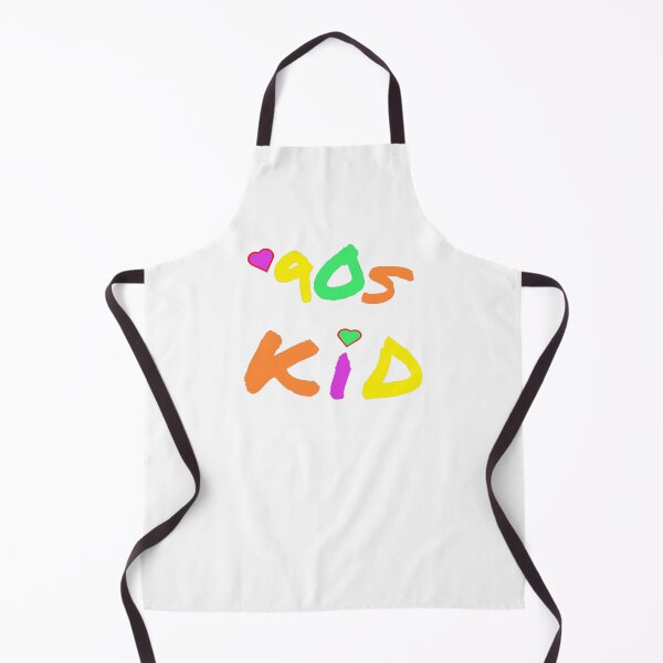 Item preview, 90s Kid Retro Design for Millennials and Generation X. Multicolor Letters. (White Background) designed and sold by ArtByLM.