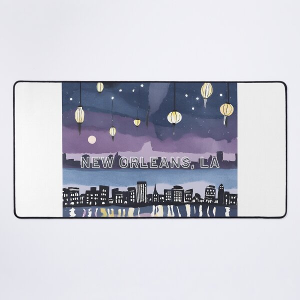 Item preview, New Orleans, LA – Lantern-Lit Riverfront designed and sold by HonkyTonk2025.