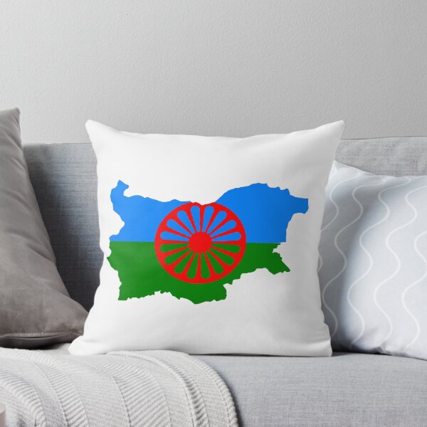 Item preview, Romani People Flag Map of Bulgaria  designed and sold by abbeyz71.