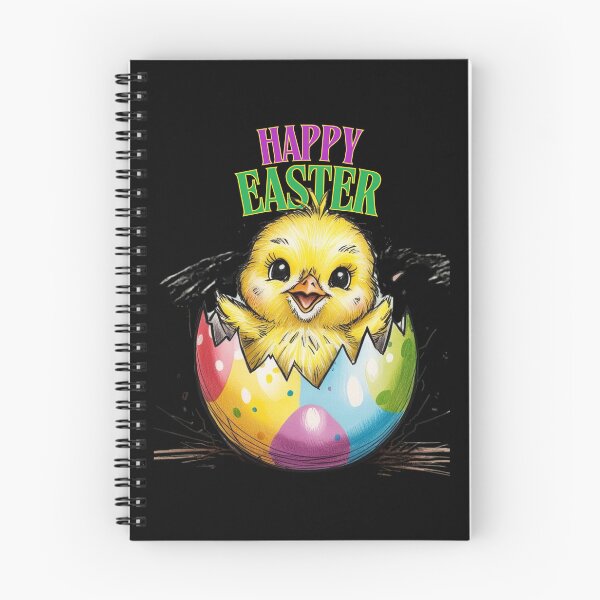Item preview, Happy Easter Easter chicken Flowers designed and sold by Design_Your_Day.