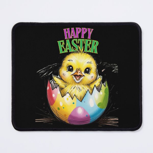 Item preview, Happy Easter Easter chicken Flowers designed and sold by Design_Your_Day.