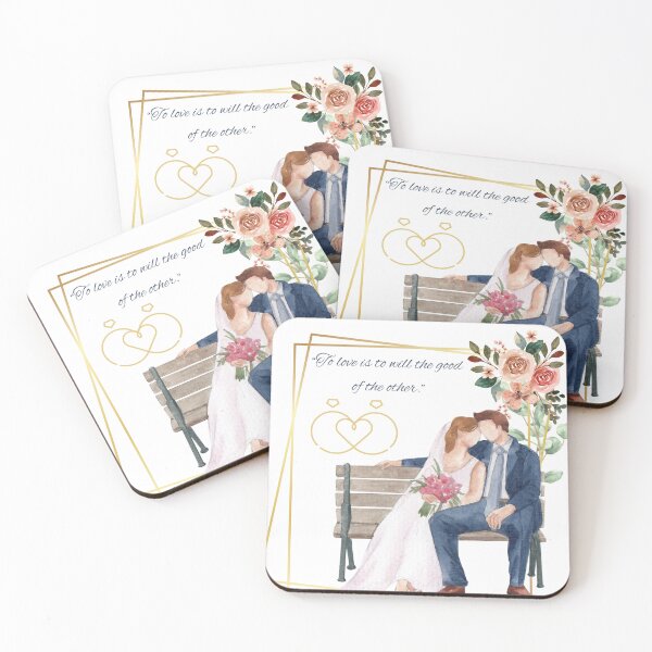 Item preview, Engagement - Love is to will the good of the other designed and sold by Blueberry CC Designs.