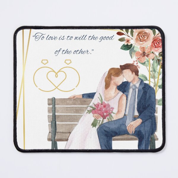Item preview, Engagement - Love is to will the good of the other designed and sold by Blueberry CC Designs.