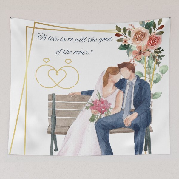 Item preview, Engagement - Love is to will the good of the other designed and sold by Blueberry CC Designs.