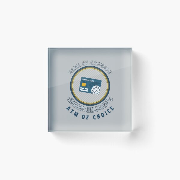Item preview, Grandpa’s FamilyCard: Generational Love ATM designed and sold by Zakrytos ★★★★★.