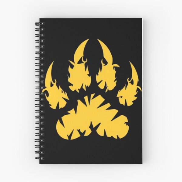 Item preview, Yellow Claw Marks – Bold and Unique Animal Tracks designed and sold by MaciejCraft.