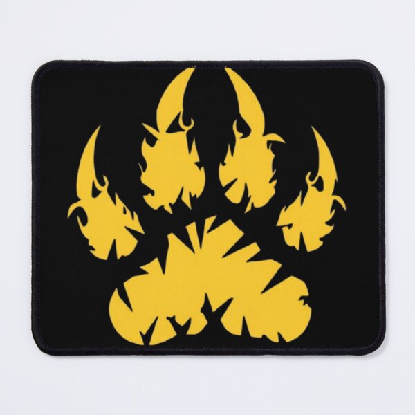 Item preview, Yellow Claw Marks – Bold and Unique Animal Tracks designed and sold by MaciejCraft.