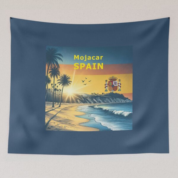 Item preview, Mojacar evening beach sunset in lovely Spain designed and sold by Gunnar Hermansen.