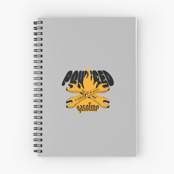 Item preview, Powered by Caffeine and Gasoline designed and sold by Marny Design.